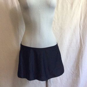 Black Swim Skirt